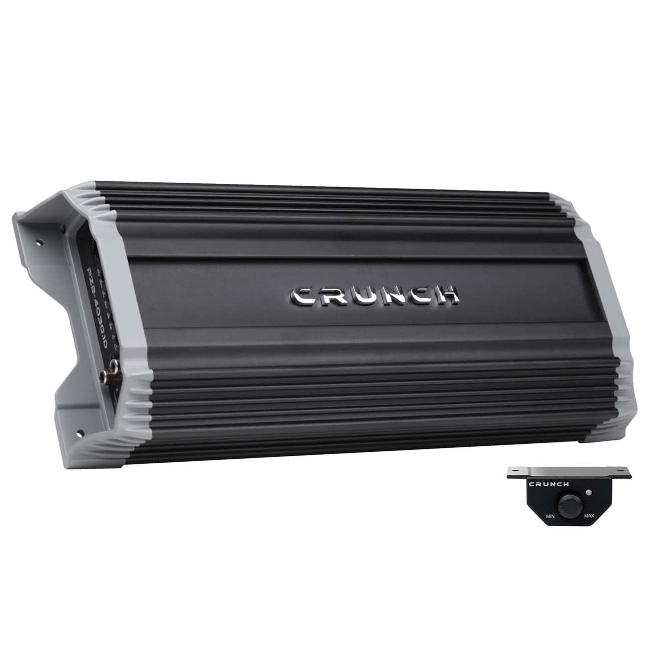 Crunch Pz2 4030.1D Powerzone 4000 Watt Mono Amplifier, Car Audio Amplifier, 1 Ohm Stable, Bass Remote Included